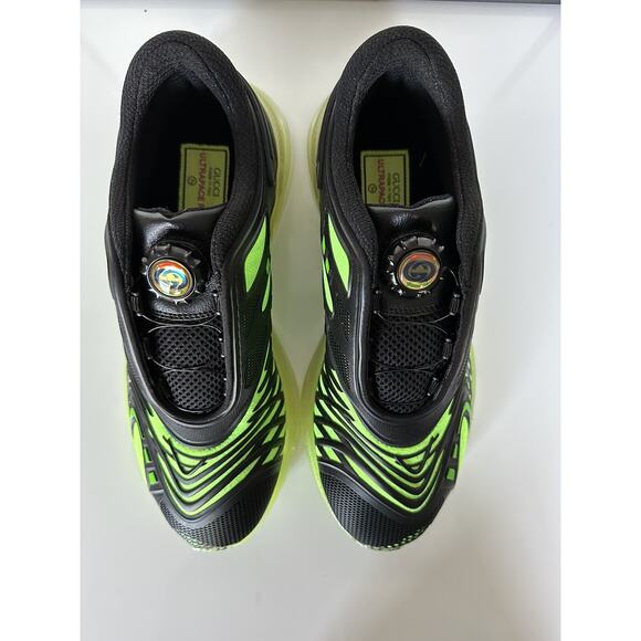 Gucci Ultrapace R Sneakers In Black and Green 8 US (Gucci 7.5) 620337 IT NIB main image 14